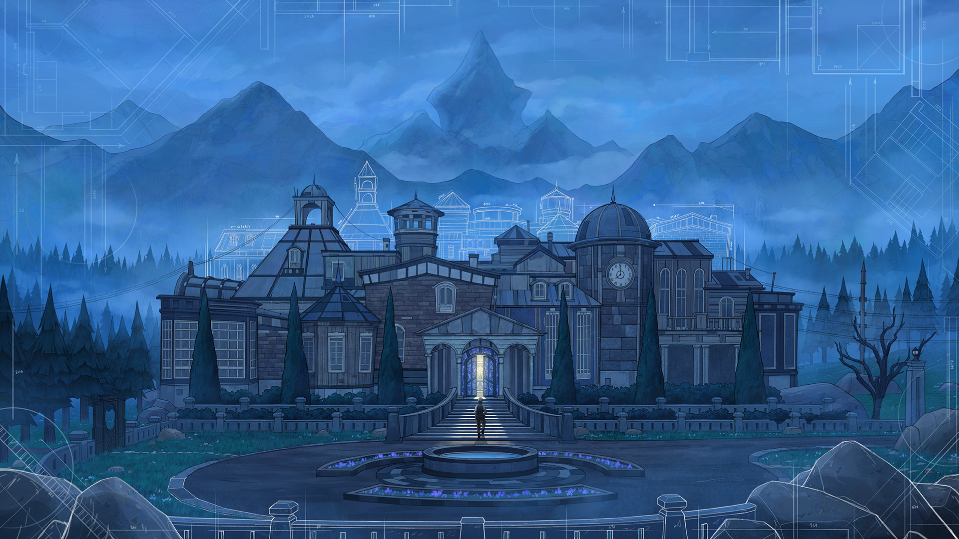Couverture de Blue Prince